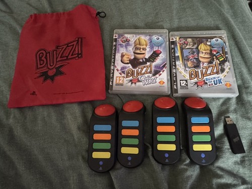 Ps3 buzz quiz controller - quiz, x