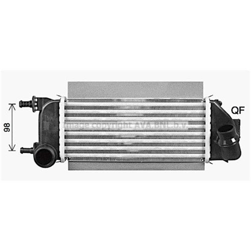 Intercooler raffreddato - , ad