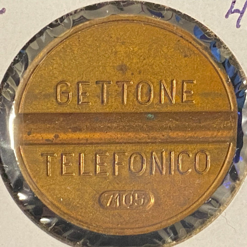 Gettone telefonico public - gettone,
