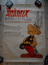 poster  ASTERIX il gallico 35 anni di avventure-REGIONE AUTONOMA VALLE D'AOSTA