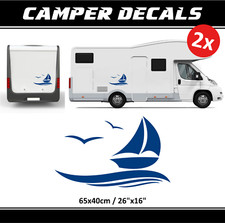 Adesivo camper barca sticker 65 cm roulotte possl knaus challenger 