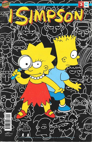 Fumetto simpson macchia - fumetto,