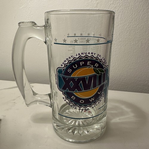 Tazza birra super bowl xxviii - birra,