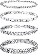 Bracciale 4 Pezzi Uomo