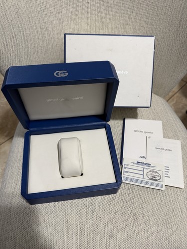 Gerald genta orologio scatola - gerald,