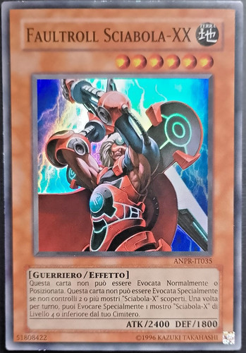 Faultroli sciabola - yu-gi-oh, "