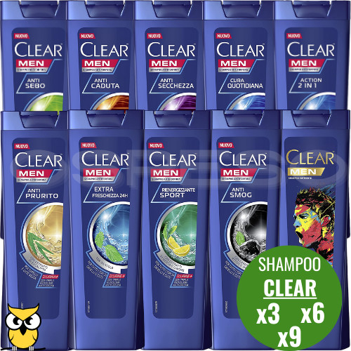 Clear men shampoo - clear,