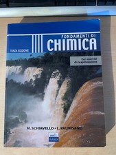 Libro universitario Fondamenti di chimica - M. Schiavello - L. Palmisano