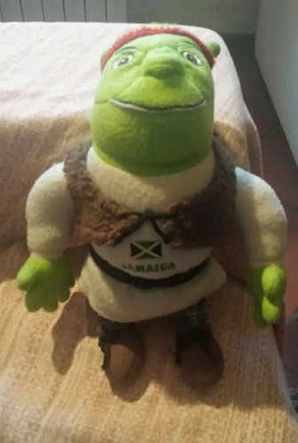 Peluche shrek jamaica 30cm - shrek,