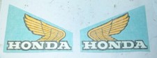 Adesivi loghi serbatoio honda - adesivi,