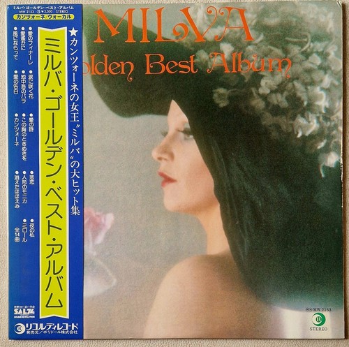 Milva golden best album japan - milva,