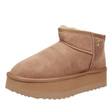 Liu Jo Cv Jane 01 - Stivaletti Con Pelo In Suede Marrone - Taglia 37 Scarpe