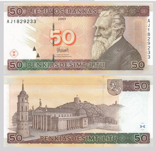 Lituania 50 - /,