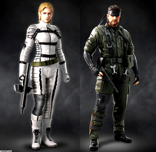 Metal gear solid - metal, set