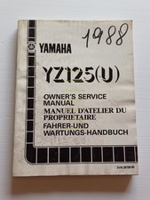 Yamaha YZ 125 (U) 2VN 1987-88
