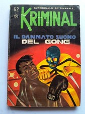 *** KRIMINAL N. 62 ***  ED. CORNO 1 SETTEMBRE 1966