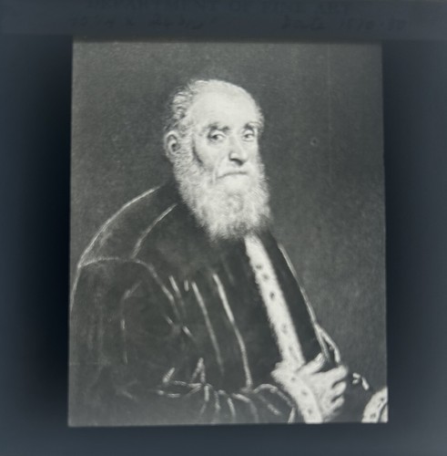 Magic lantern slide - magic, marco