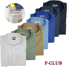 Camicia Uomo Manica Lunga 100%