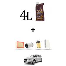 HOFFCAR Kit tagliando 4 FILTRI