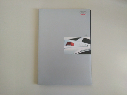 Depliant brochure audi a4 - depliant,