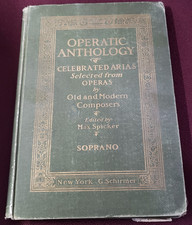 Operatic Anthology Book Arias