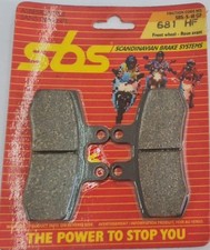 PASTIGLIE FRENO ANTERIORI SBS