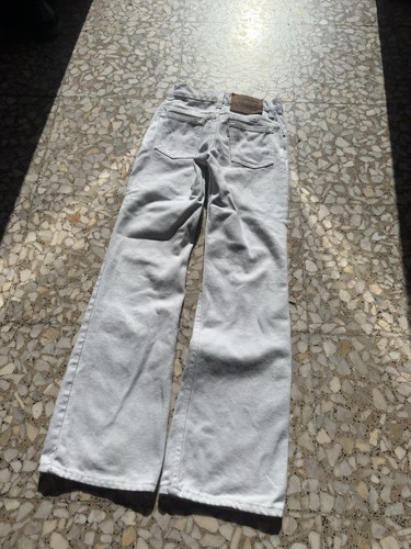 1970s levis white - , flared