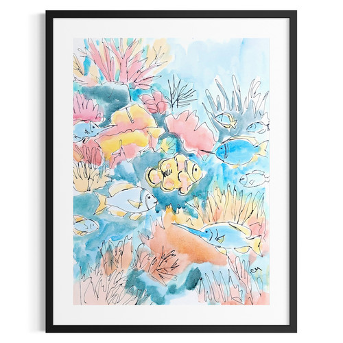 Scena subacquea originale - , 9x12