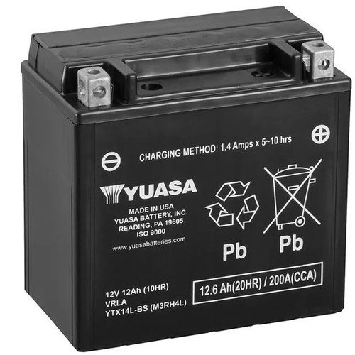 Batteria yuasa ytx14l - batteria, ytx14l-bs
