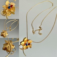 Collana spilla MCM strass