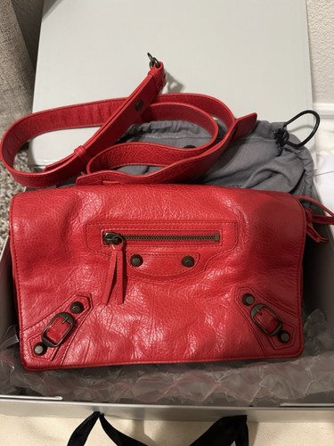 Borsa tracolla rossa - a,