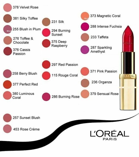 Rouge levres color riche à - riche,