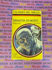 book*libro DINASTIA DI MORTI William Irish GIALLO MONDADORI n.280 1977 (B1)