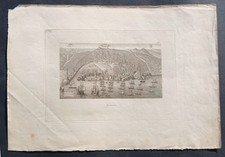 stampa antica 1850 circa