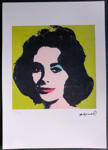 Andy warhol litografia - andy, su