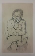 MIGNECO GIUSEPPE (Messina, 1908 - Milano, 1997) FIGURA acquaforte s. d. cm. 49,