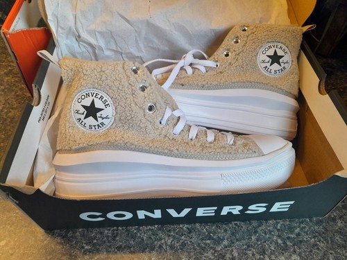 Scarpe alte con plateau sherpa - alte,