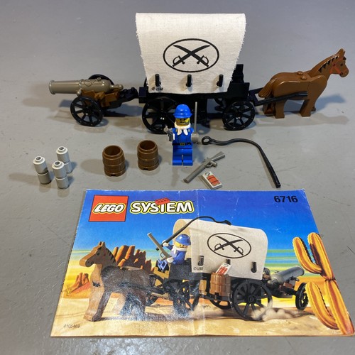 Lego western carro coperto - carro,