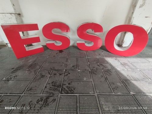 Insegna esso anni - insegna, 80/90