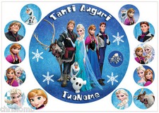 Cialda FROZEN Decorazione