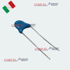 5 pezzi condensatori a disco