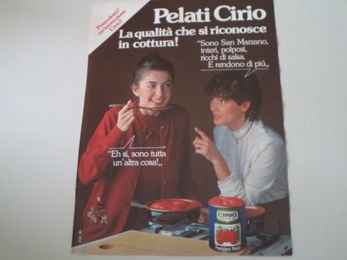 Advertising pubblicità 1982 - advertising,