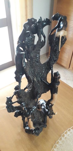 Scultura legno pregiato 12 - scultura,
