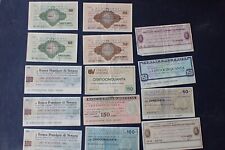 collezionismo mini assegni varie banche