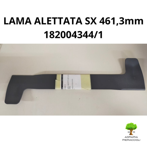 Lama alettata 461 3mm - lama, sx