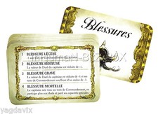 DF36 CARTE BLESSURE x10