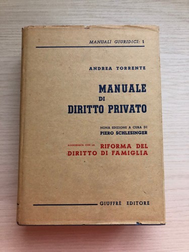 Manuale diritto privato - manuale, di