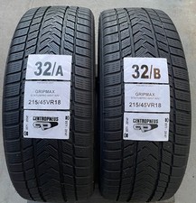 PNEUMATICI USATI GRIPMAX 215/45 R18 INVERNALI STATUS PRO WINTER 93V 215 45 18
