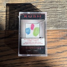Rush Retrospective II 1981–1987 Cassette Tape 1997 Mercury Records Sealed 
