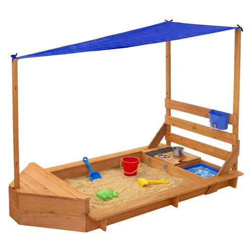 Sabbiera bambini con - , tetto